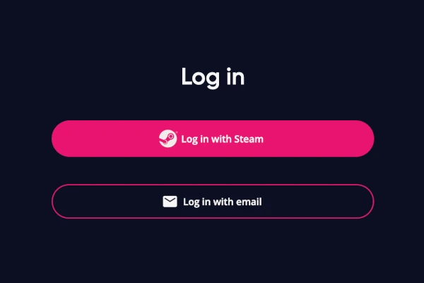 Visit the marketplace and log in with your Steam account