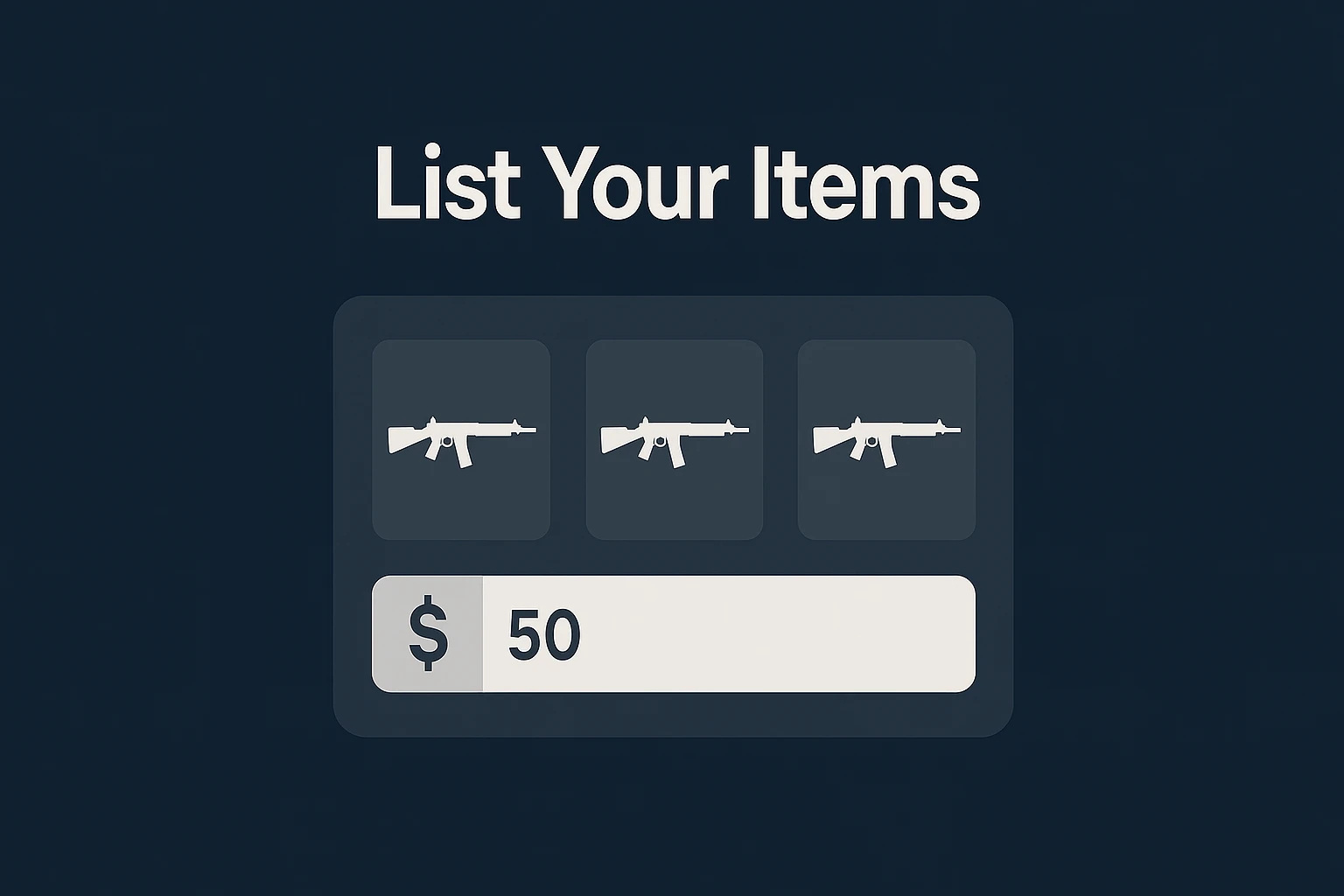 List Your Items
