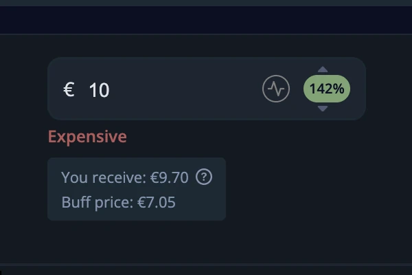 Set a price (GamerPay helps by showing recent prices)