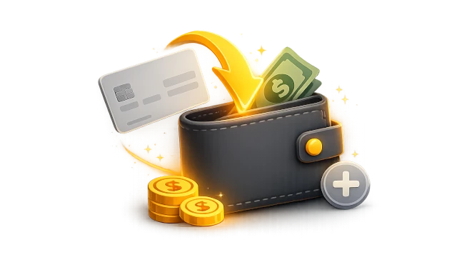 Deposit funds