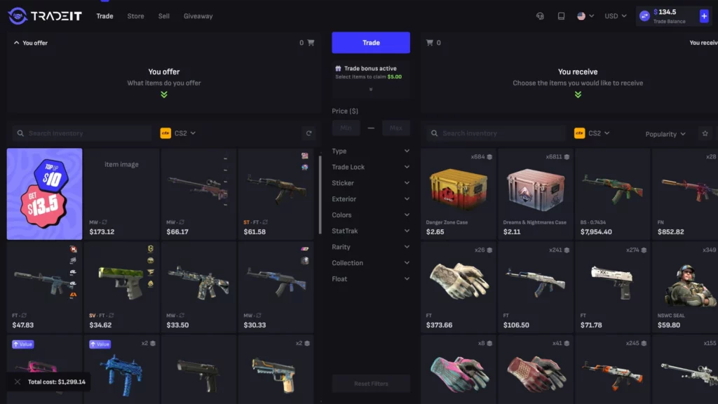 tradeitgg site